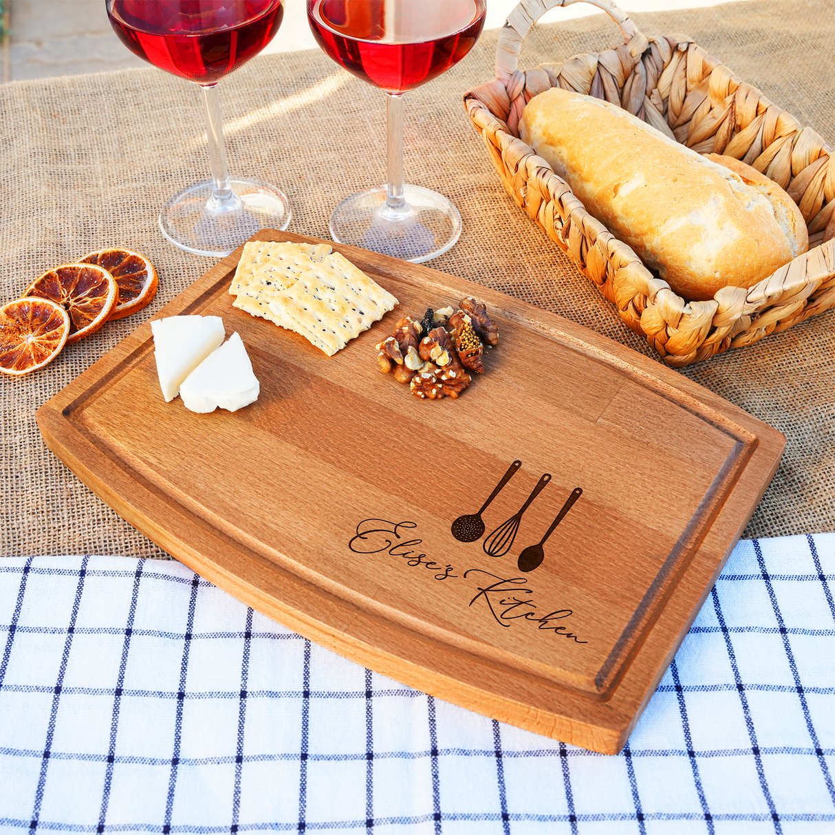 Mother's Day Custom Recipe Cutting Board, Chopping Board, Mom Christmas Gifts, Grandmother Gift, Mother in Law Gifts, Personalized Decor