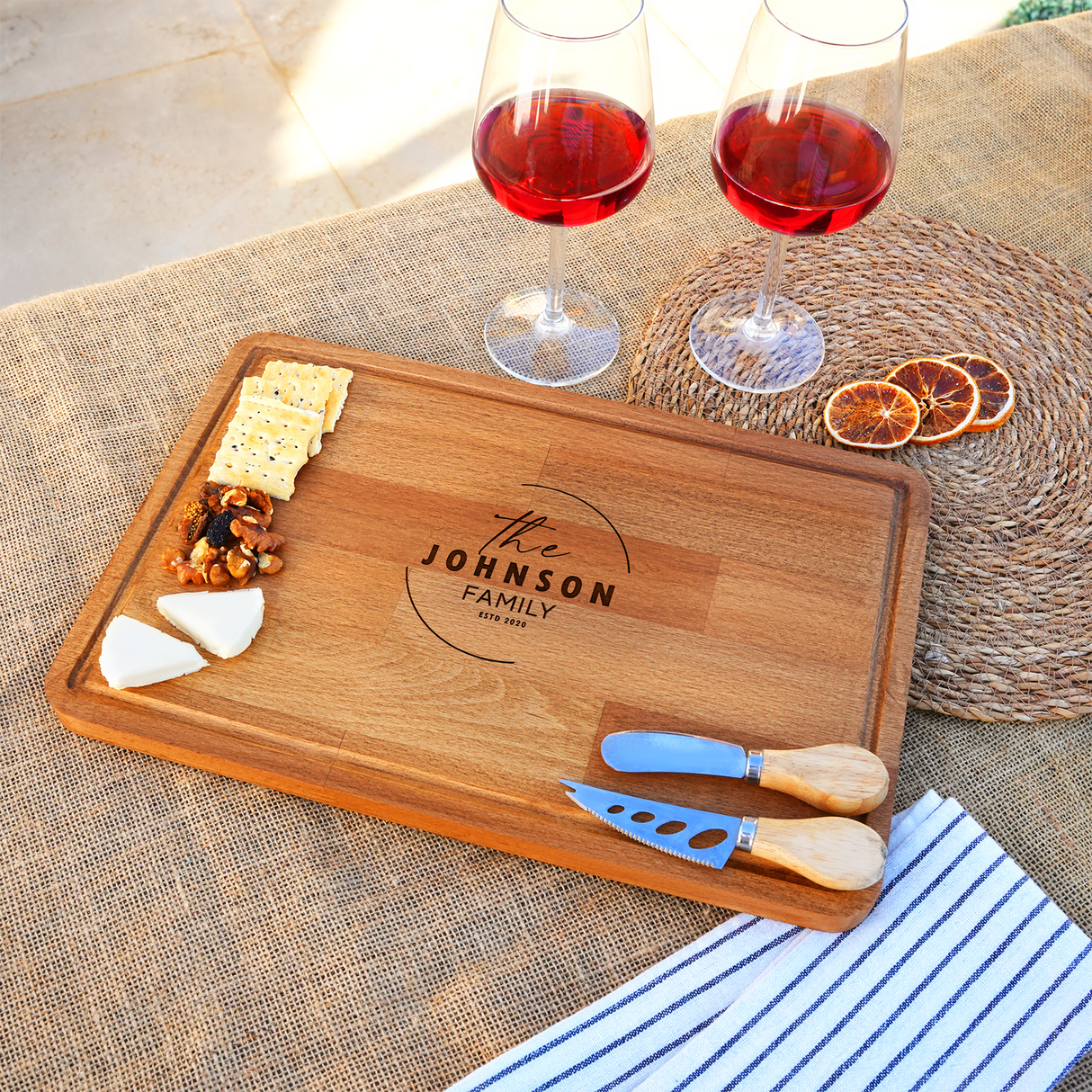 Personalized Cutting Board, Custom Wedding Gift, Housewarming Gift, Charcuterie Cheese Board, Engraved Cutting Board, Christmas Gift Ideas