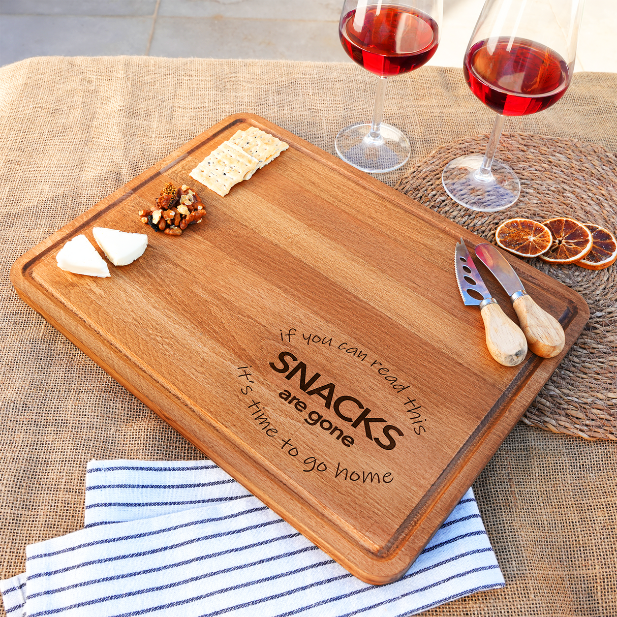 Personalized Meat Cutting Board, Barbecue Gifts for Men, Custom Grill Cutting Board, Engraved BBQ Tray, Gifts for Grandpa, Grill Accessories