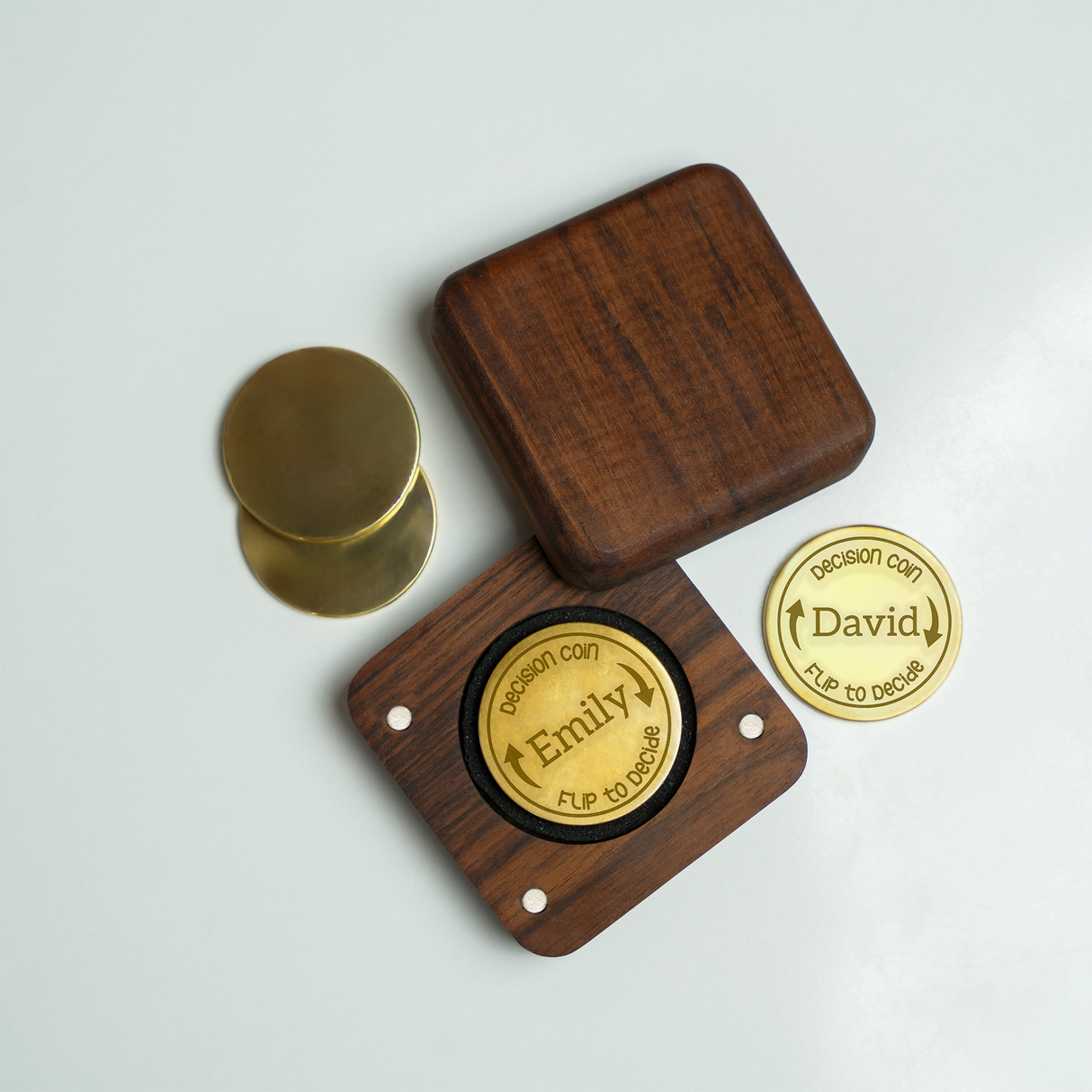 One More Chapter or Sleep Flip Token: Humorous Decision Maker Coin for Bookworms