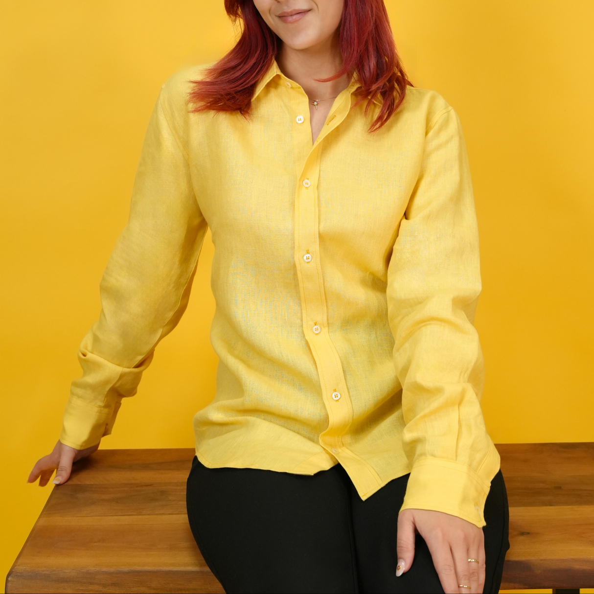 Women Relaxed Fit Linen Shirt, Long Sleeve Relaxed Fit Shirt, Button Down Shirt, Oversize Linen Shirt, Linen Clothing, Linen Tops for Women