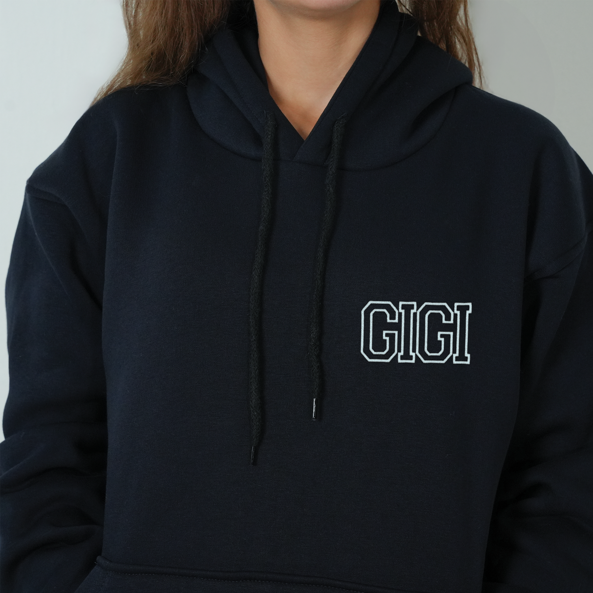 Gigi Embroidered Sweatshirt: Personalized Grandma Crewneck Pullover, Mother’s Day or Birthday Gift Idea