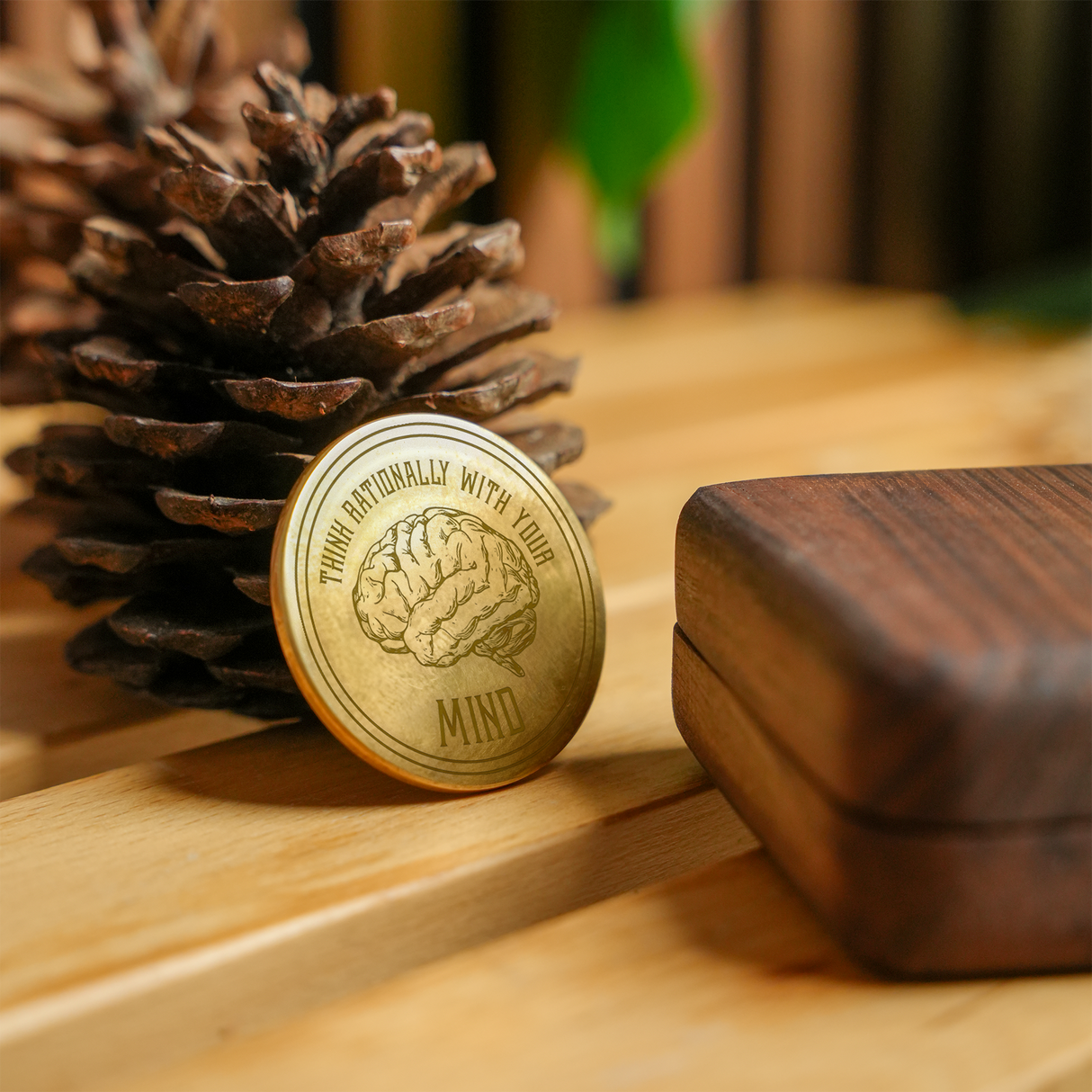 Personalized Couple Name Decision Token: Custom Engraved Flip Coin Gift for Couples