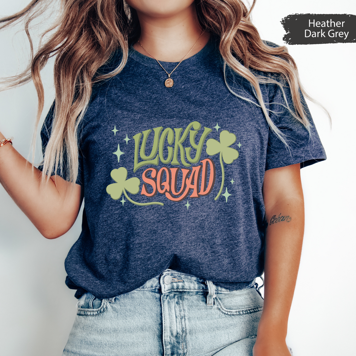 Lucky Squad T-Shirt, St Patricks Day Group Shirt, Shamrock Graphic Tee, St Paddys Party Shirt, Funny Lucky Shirt, Matching Festival Tees