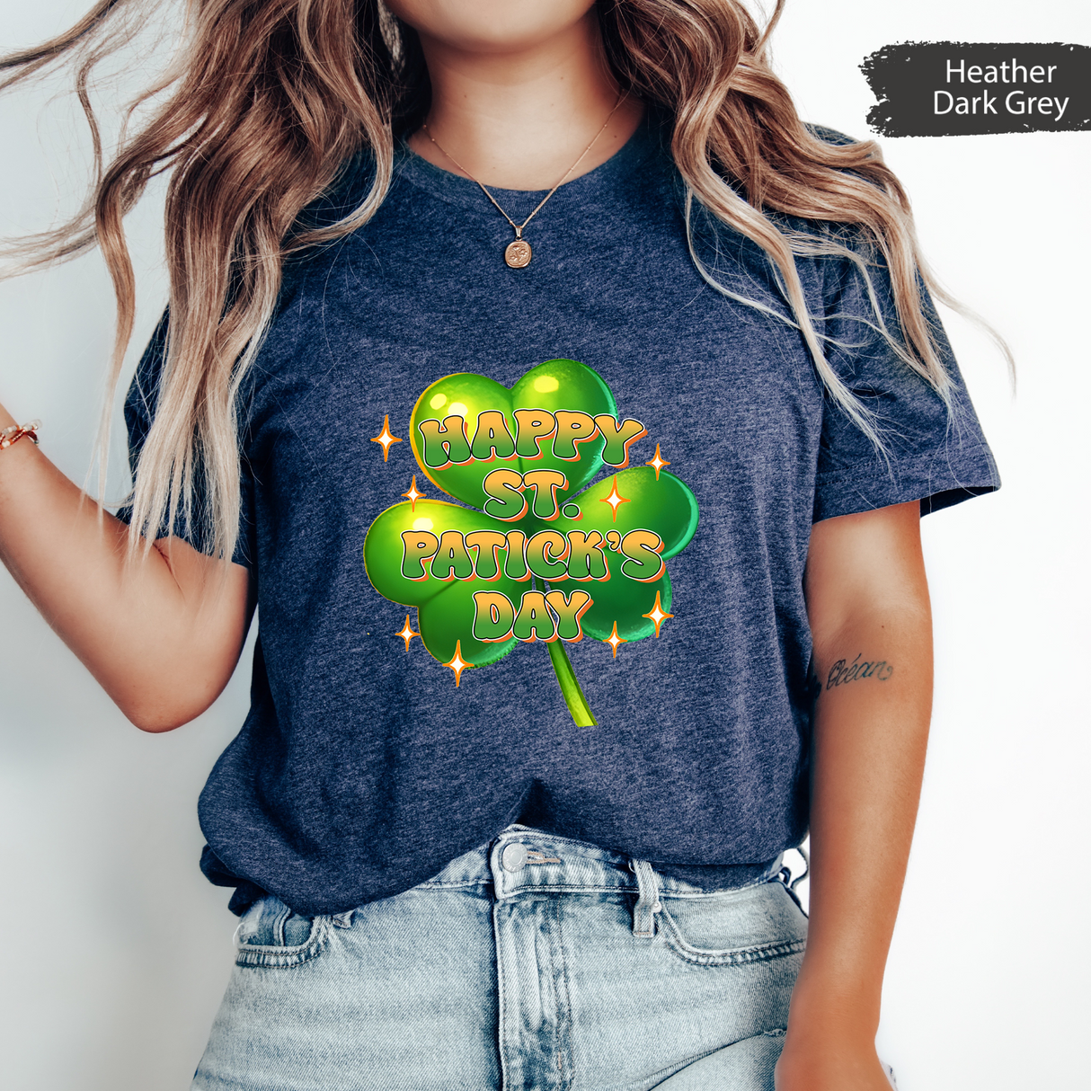 Happy St. Patrick’s Day Shirt, Cute Shamrock Clover Tee, Irish Day Gift, Festive Irish Holiday T-Shirt, Green St. Paddy’s Celebration Outfit