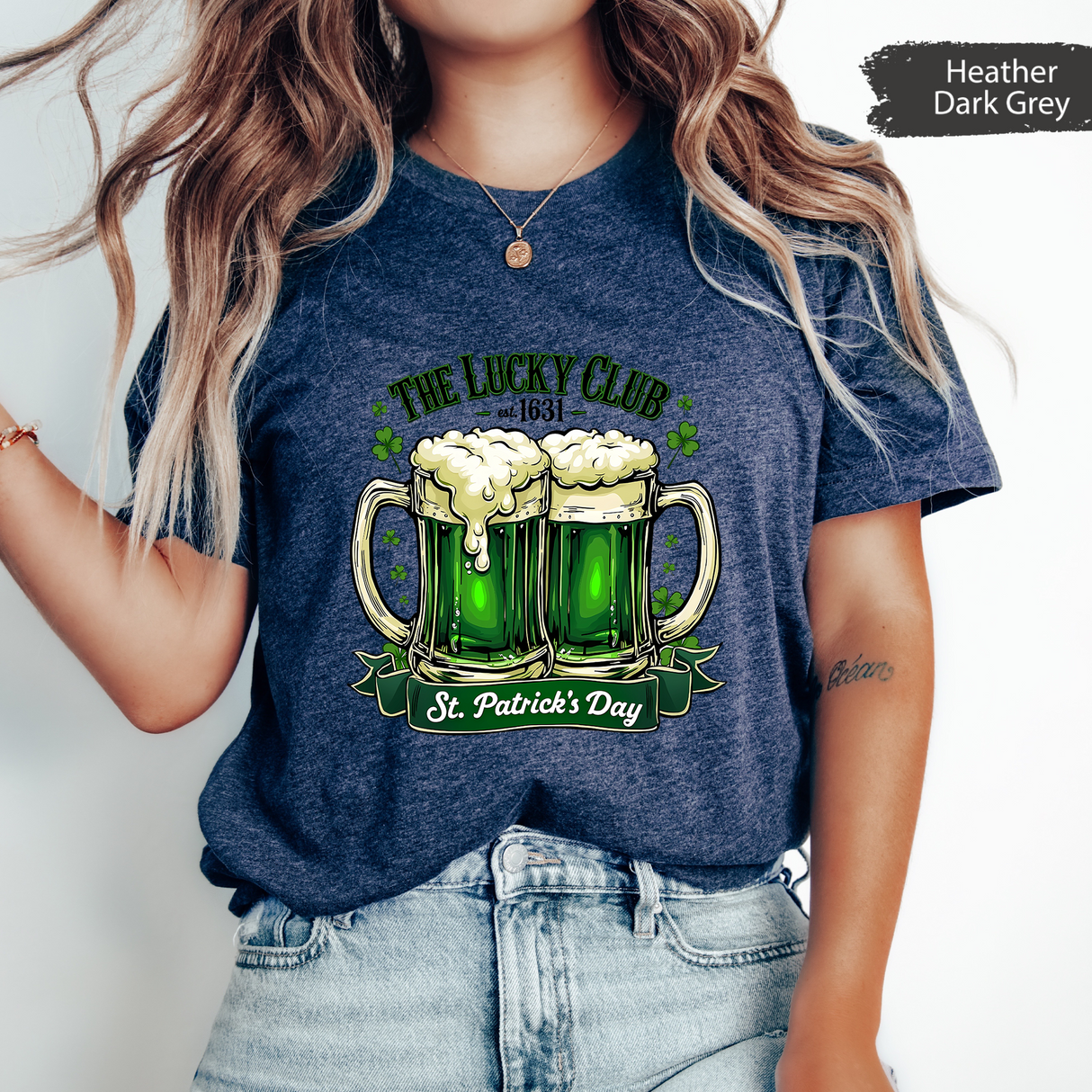 The Lucky Club St. Patricks Day Shirt, Irish Beer Social Club Tee, Unisex St Patricks Day Group T-Shirt, Beer Lover Gift, Irish Drink Shirt