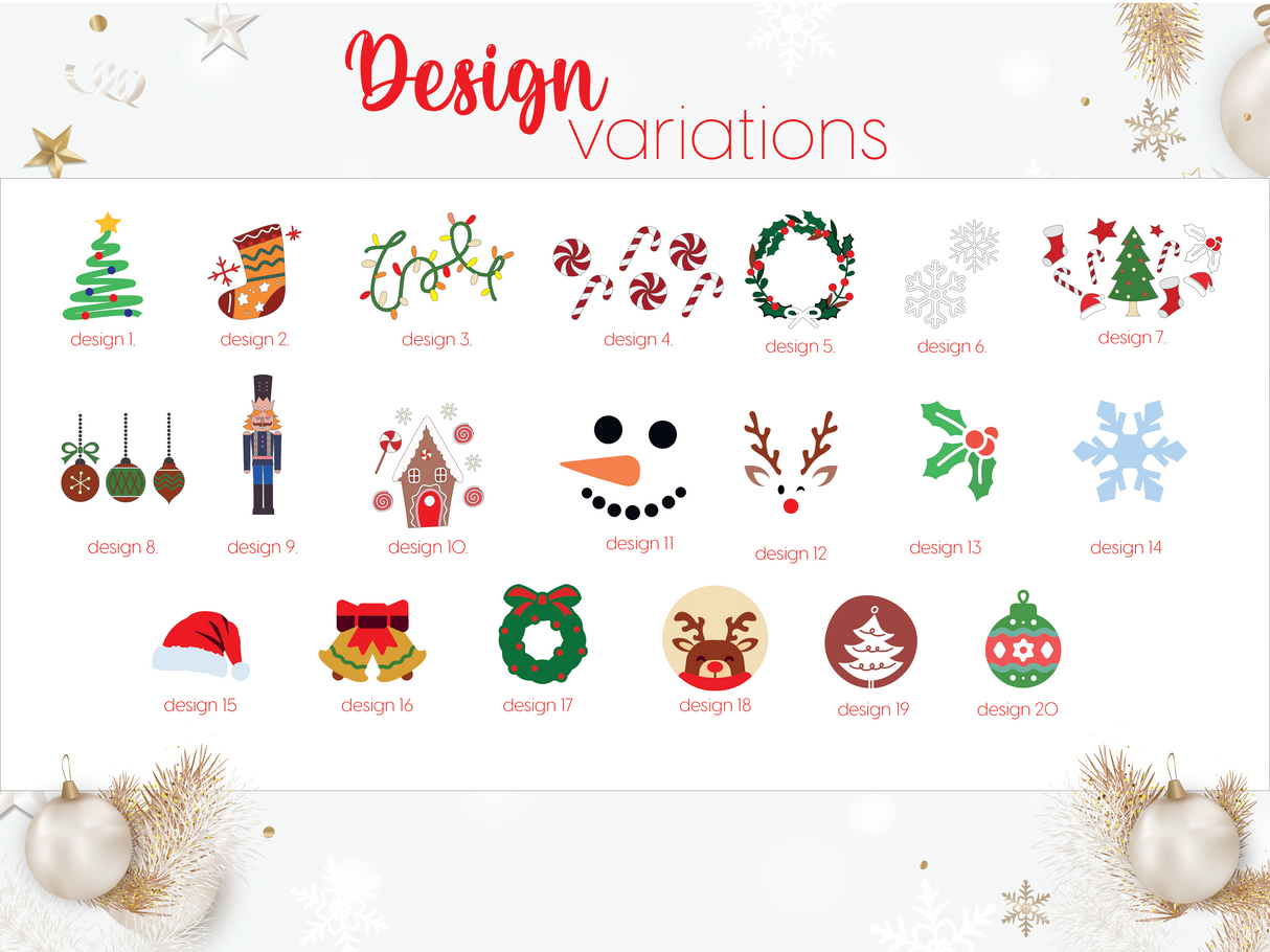 Christmas Custom Handmade Pillow, Christmas Tree, Candy, Socks, Christmas Decor, Punch Needle Round Pillow, Holiday Home Decor Gift Idea