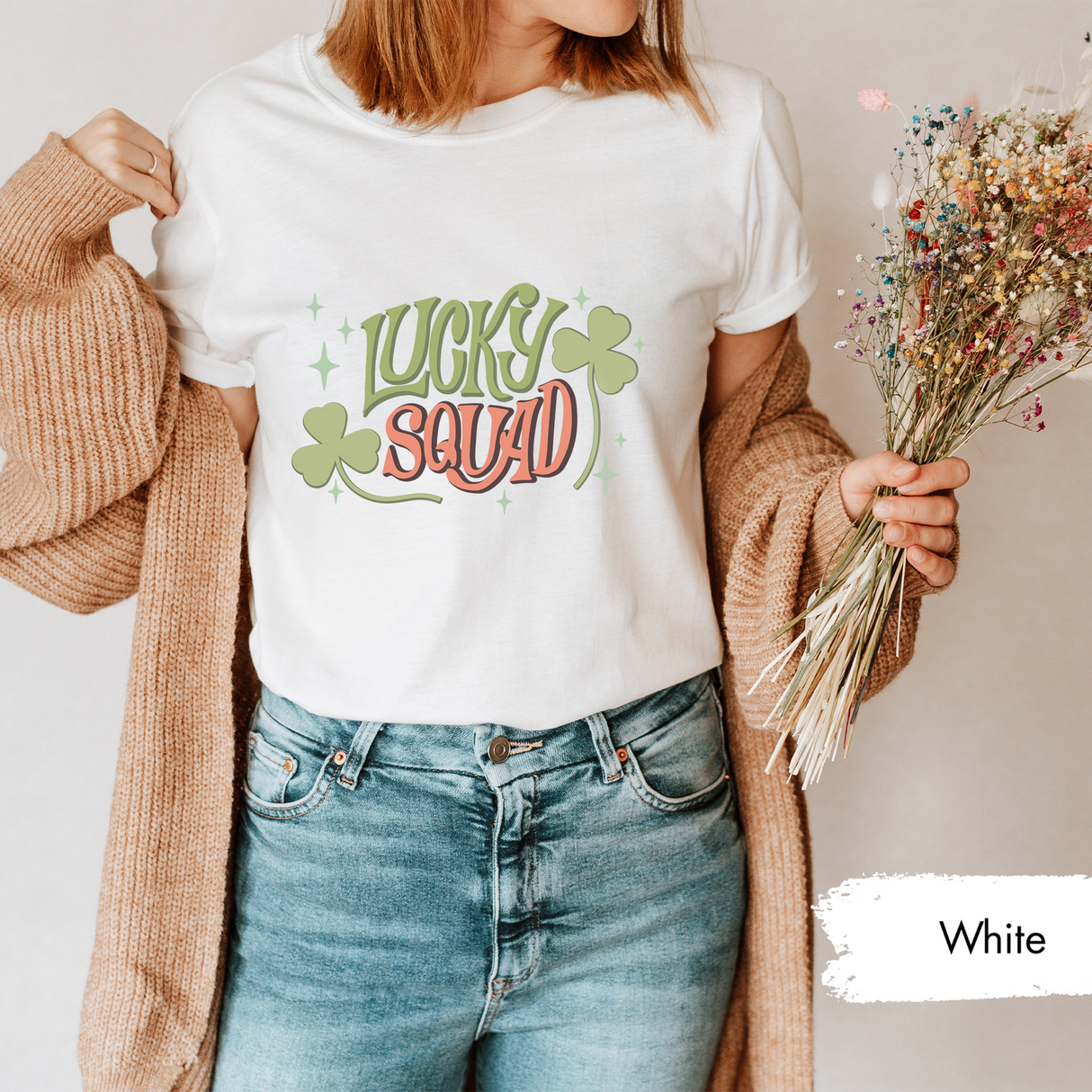 Lucky Squad T-Shirt, St Patricks Day Group Shirt, Shamrock Graphic Tee, St Paddys Party Shirt, Funny Lucky Shirt, Matching Festival Tees