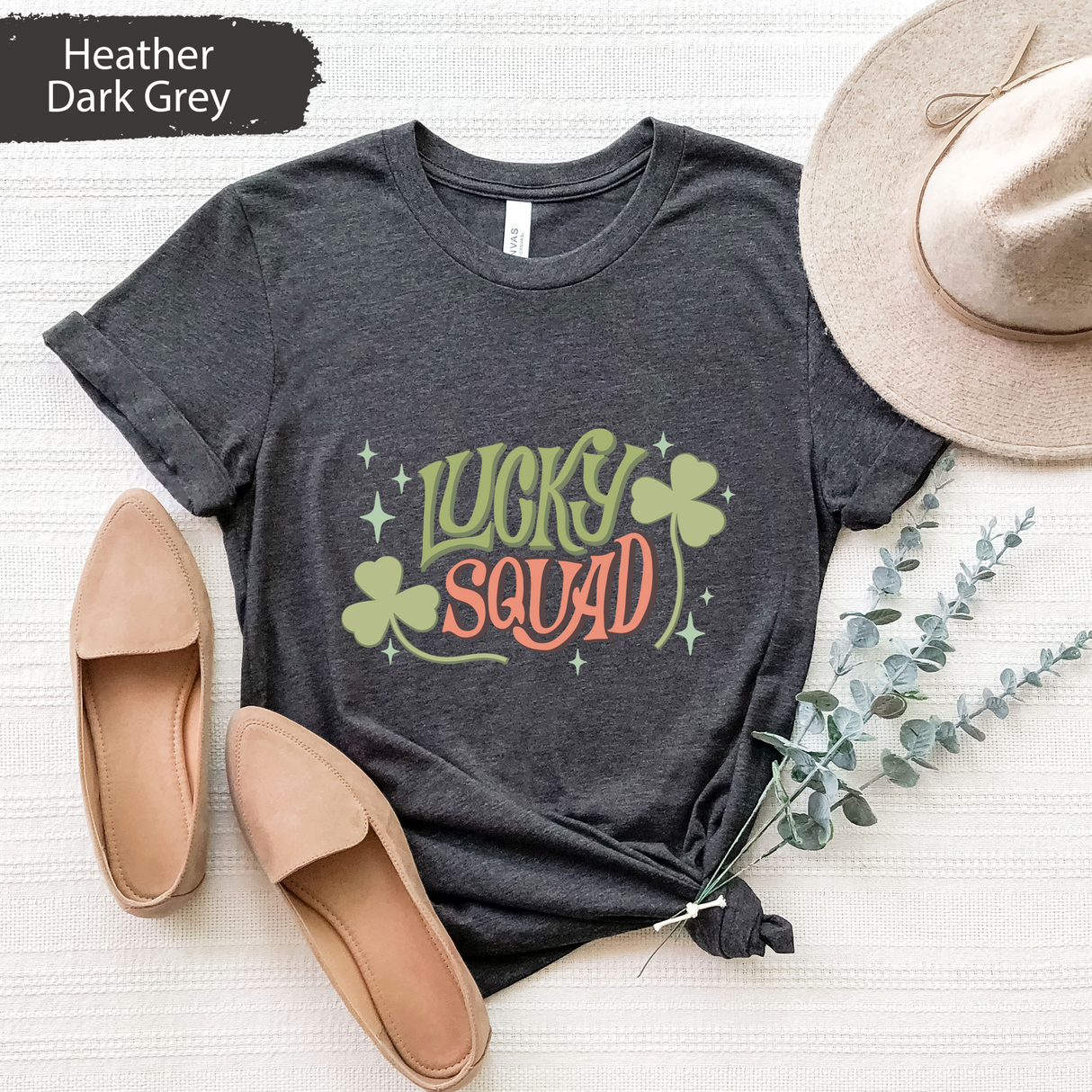 Lucky Squad T-Shirt, St Patricks Day Group Shirt, Shamrock Graphic Tee, St Paddys Party Shirt, Funny Lucky Shirt, Matching Festival Tees