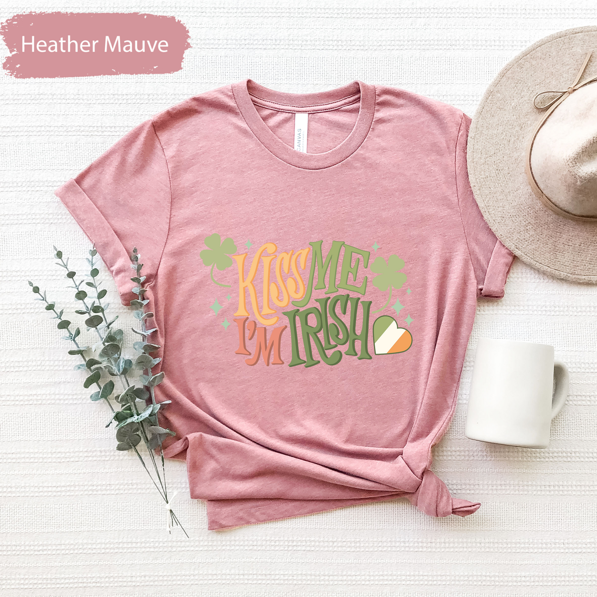 Kiss Me I'm Irish T-Shirt, St Patricks Day Shirt, Irish Gifts for Her, Women St Paddys Day TShirt, Funny Ireland Festival Shirt,Graphic Tees