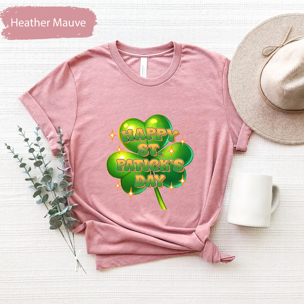 Happy St. Patrick’s Day Shirt, Cute Shamrock Clover Tee, Irish Day Gift, Festive Irish Holiday T-Shirt, Green St. Paddy’s Celebration Outfit