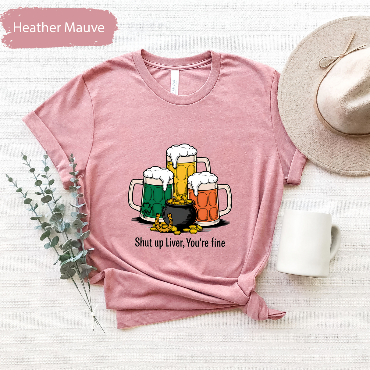 Shut Up Liver You’re Fine Shirt, Funny St Patricks Day Drinking Tee, Beer Lover T-Shirt, Green Day Party Shirt, Funny Irish Day Gift for Him