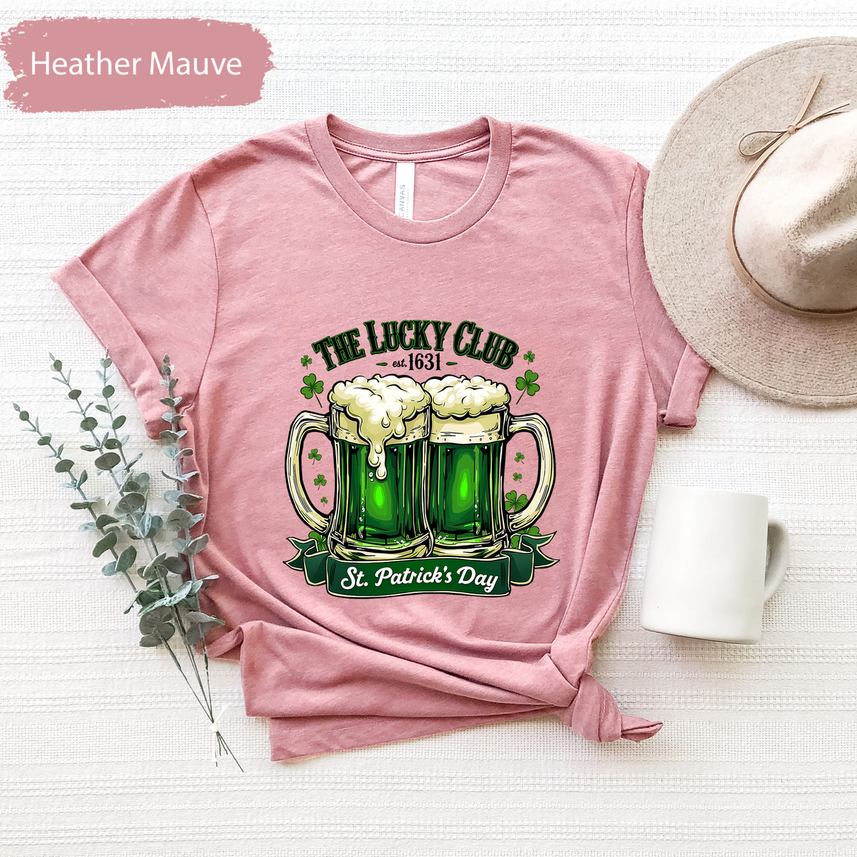 The Lucky Club St. Patricks Day Shirt, Irish Beer Social Club Tee, Unisex St Patricks Day Group T-Shirt, Beer Lover Gift, Irish Drink Shirt