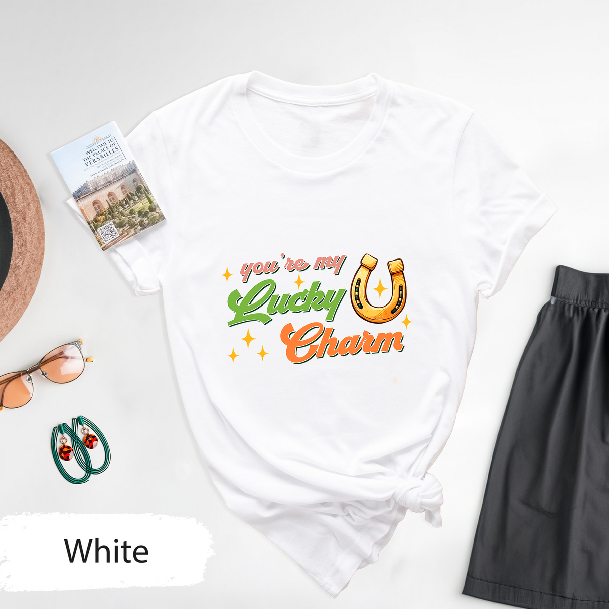 You’re My Lucky Charm Shirt, Cute St Patrick’s Day Shirt, Romantic Irish Couple Tee, St Patricks Day Gift for Girlfriend, Lucky Charm Shirt