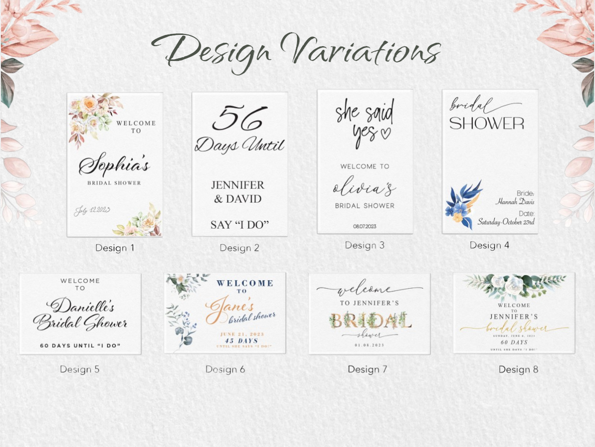 Custom Y2K Pink Bridal Shower Welcome Sign, Acrylic Bridal Shower Decor, Personalized Bridal Brunch, Bridal Essentials, Pastel Welcome Sign