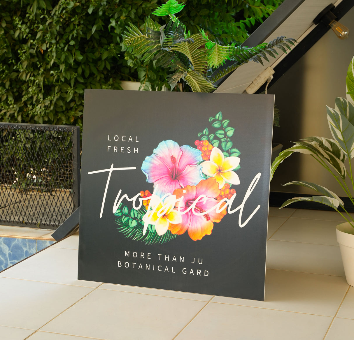 Custom Business Logo Sign for Outdoor: Waterproof Round Front Door Sign, Wall Decor