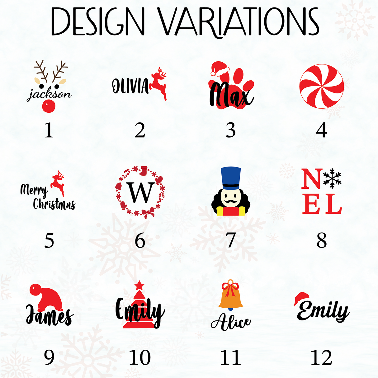 Monogrammed Punch Needle Pillow: Red Gingham Christmas Cushion with Ruffle Edges