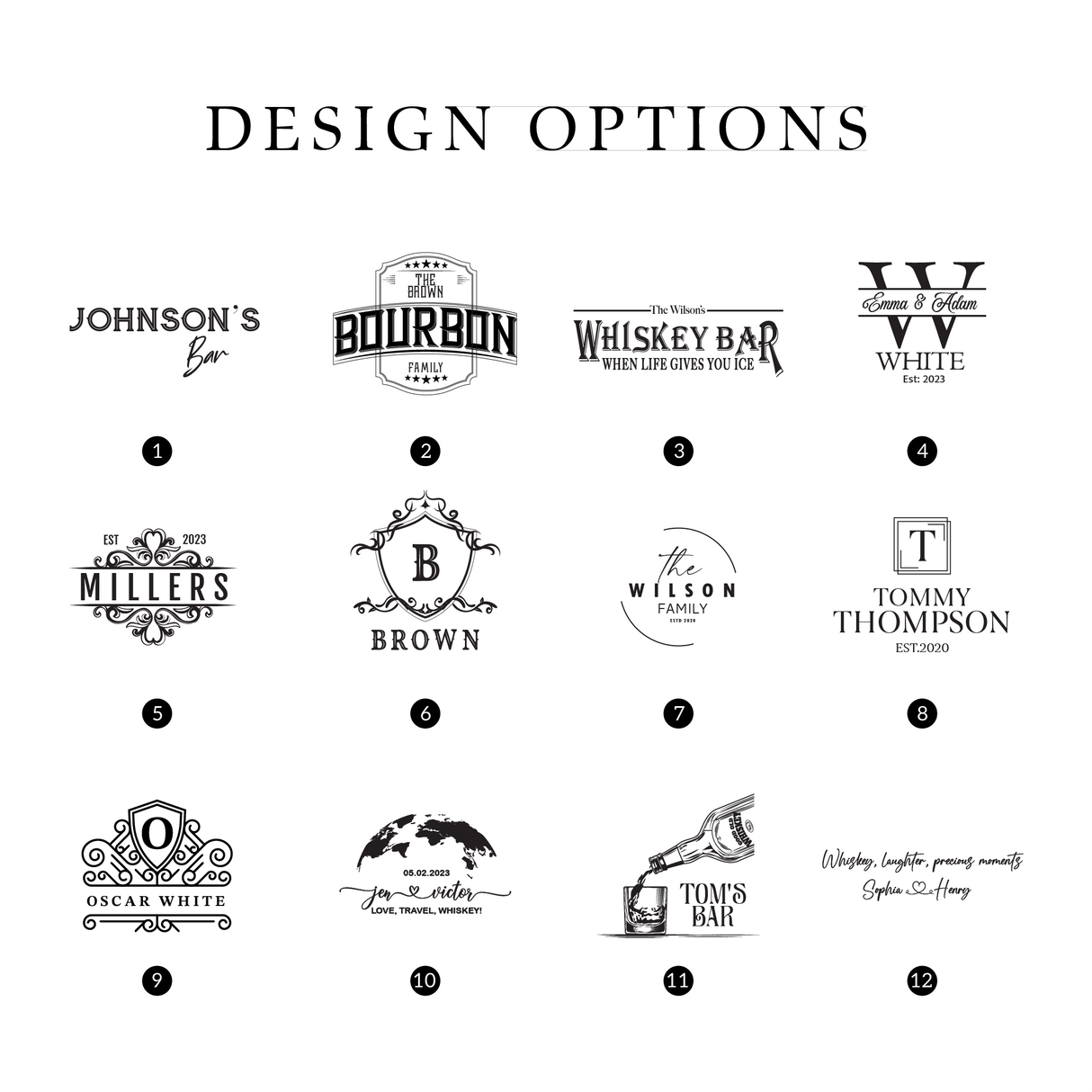 Wooden Wall Mount Whiskey Dispenser with Engraved Glass Stand: Alcohol Tap Station