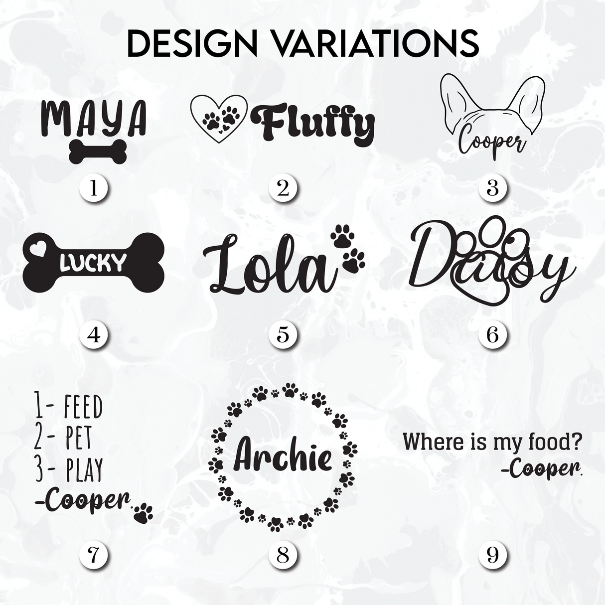 Handmade Resin Wooden Dog or Cat Food Dishes: Personalized Small Pet Feeder