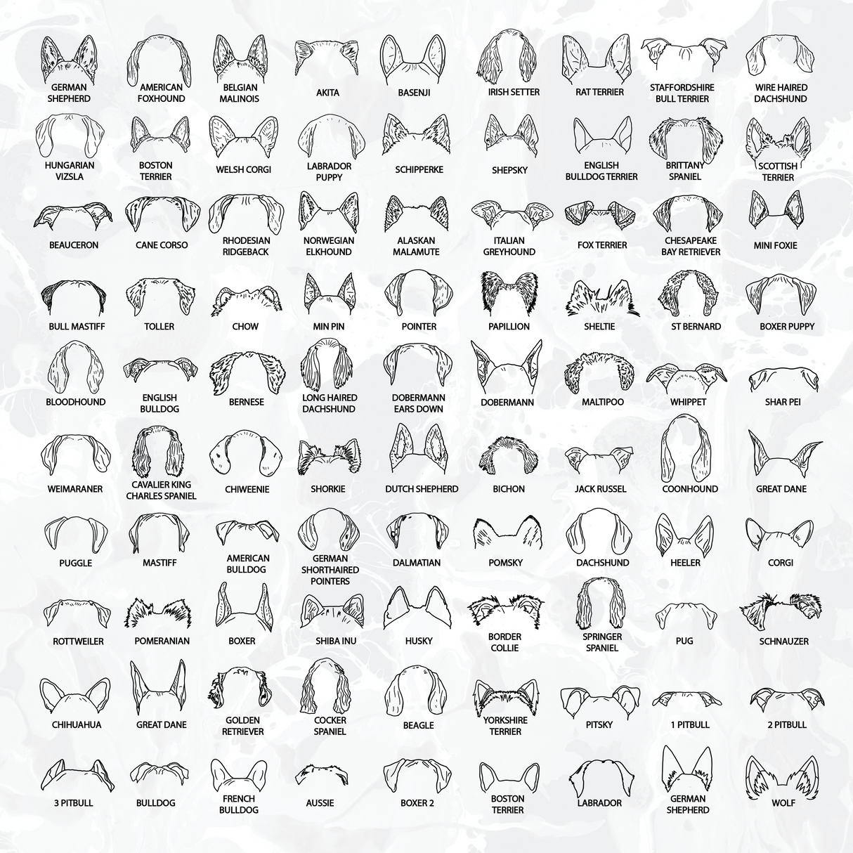 Custom Dog Ears Pet Feeding Bowl: Personalized Resin Wooden Dish for Dogs or Cats