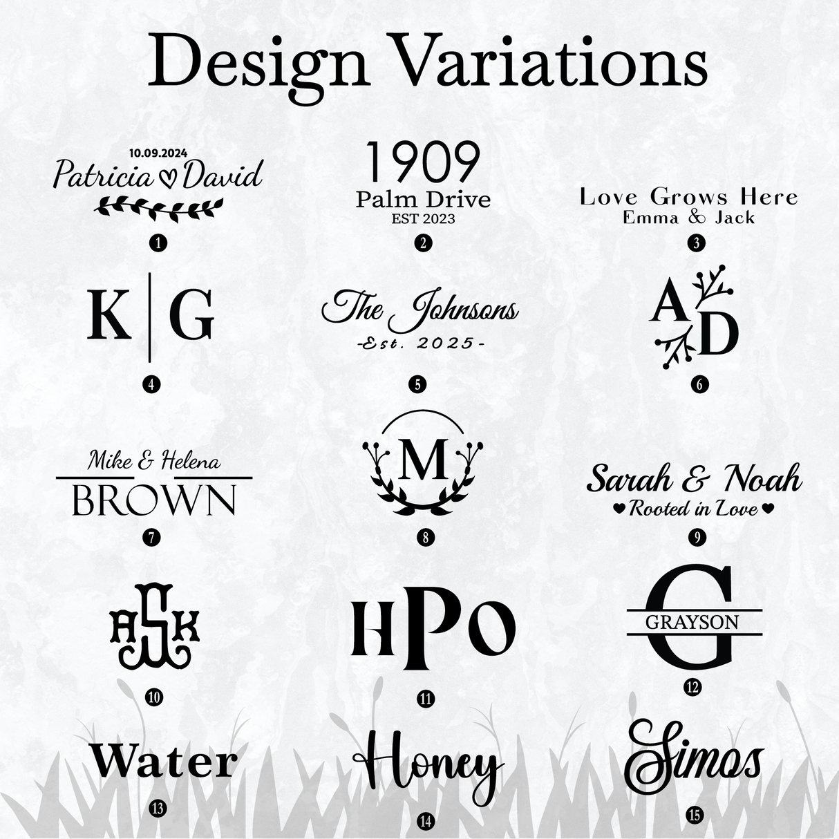 Custom Olive Wood Herb Stripper: Personalized Leaf Scraper Gift for Wedding