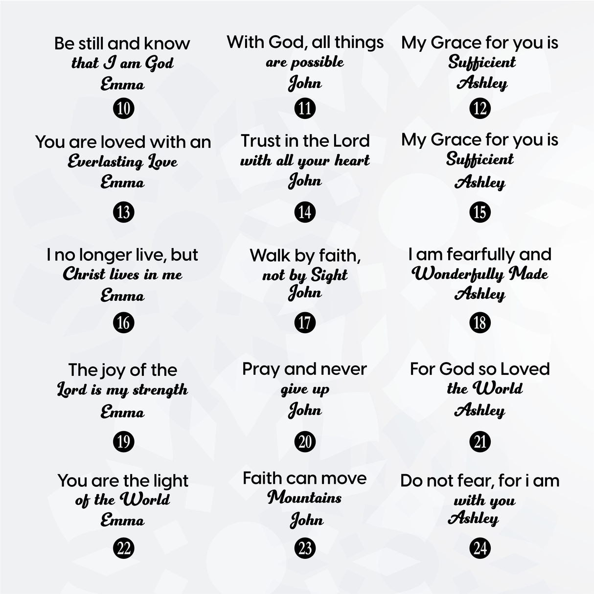 Personalized Nativity Scene Set: Birth of Jesus in Solid Wood, Religious Home Decor