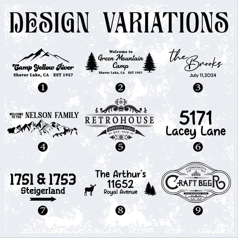 Personalized Wooden Family Campsite Sign, Custom Camping Signs, Farmhouse Decor, Cabin Decor, Wooden Carved Sign, Family Name Outdoor  Sign