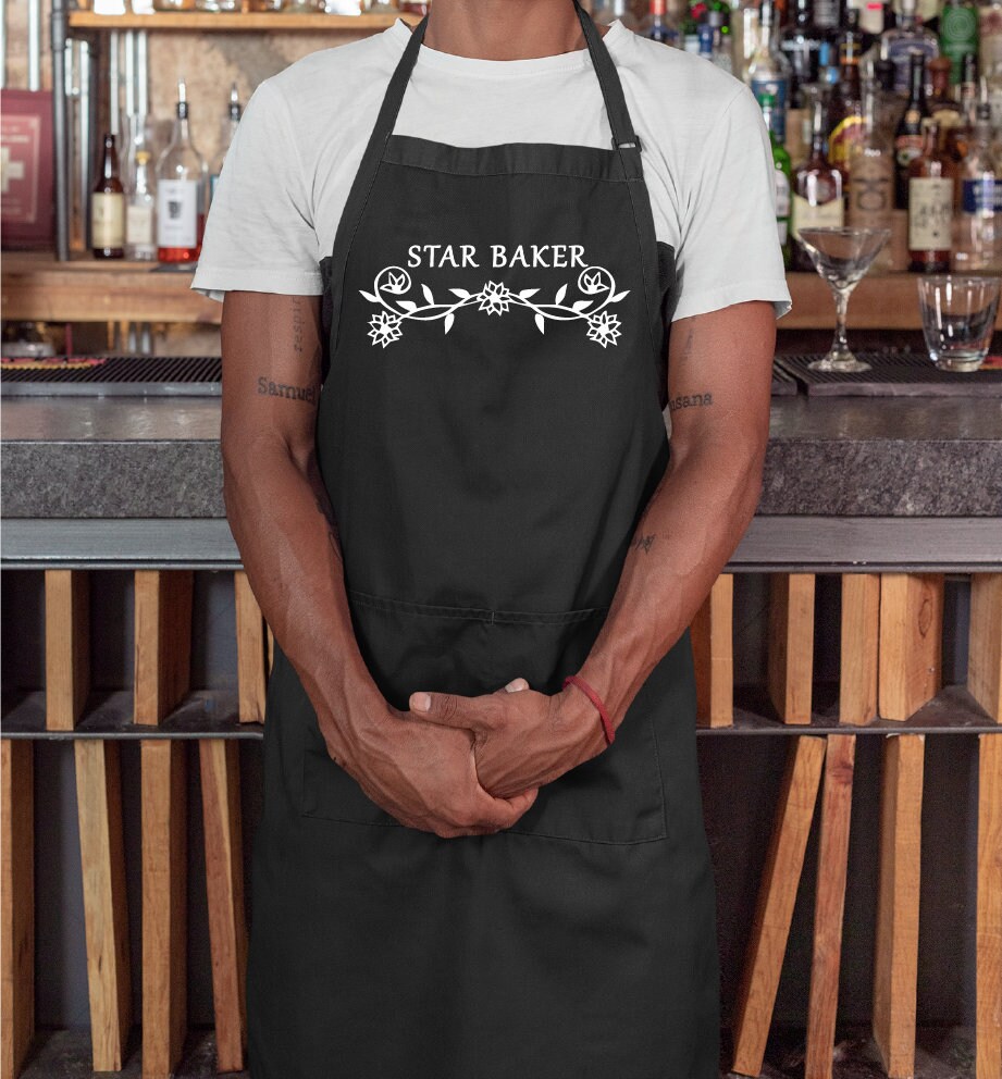 Baking Apron, Custom Apron, Personalized Apron, Chef Apron, Apron for Man, Customized Apron, Mothers Day Gift, Personalized Gift, Chef Gift - Arria Home