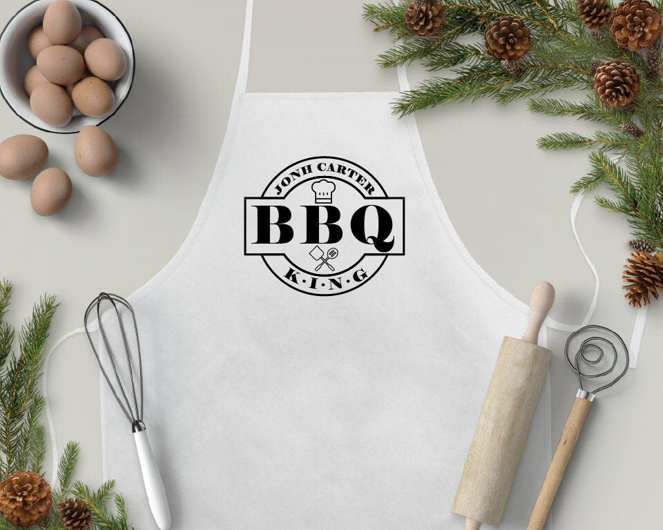 Baking Apron, Personalised Apron, Custom Apron, Personalized Apron, Mens Apron, Apron for Man, Customized Apron, Mothers Day Gift - Arria Home
