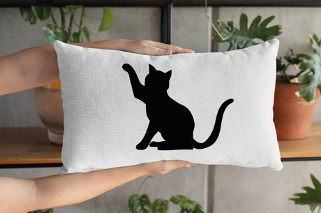Bunny Name Pillow, Farmhouse Custom Pillow, Animal Pillow, Pet Pillow, Cat, Dog, Bunny, Pig, Horse, Custom Throw Pillow, Personalize Pillow - Arria Home
