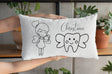 Tooth Fairy Pillow, Personalize Fairy Pillow, Custom Tooth Fairy Pillow, Kids Bedding, Tooth Fairy Gifts, Personalized Kids Birthday Gift - Arria Home