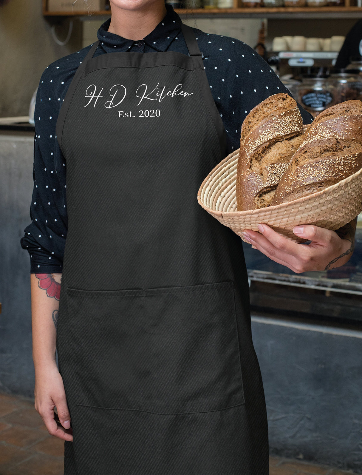 Apron For Woman, Kitchen Apron, Custom Apron, Baking Apron, Apron For Men, Personalize Apron, Personalized Apron, Chef Apron, Cooking Apron - Arria Home