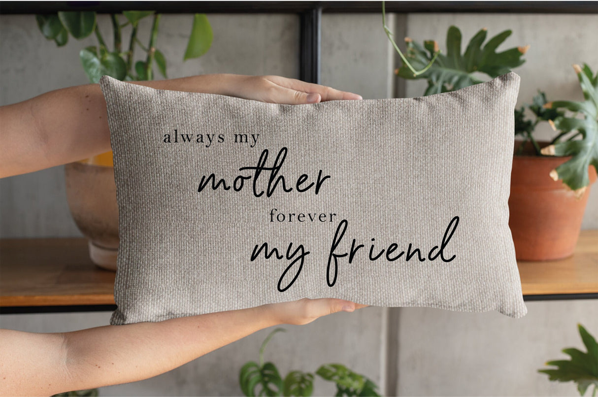 Personalized Forever Mom Pillow, Mothers Day Gift, Custom Mom Pillow, Pillow for Mom, Mom Gift Idea, Gift for Her, Present for Mom, Mom Gift - Arria Home