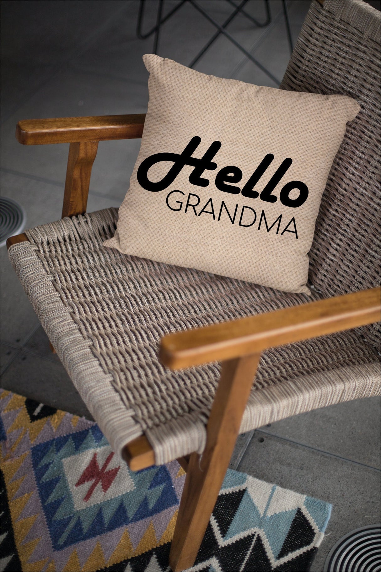 Personalized Grandma Pillow, Mothers Day Grandma Gift, Custom Pillow, Grandma Cushion, Mothers Day Gift Idea, Farmhouse Decor, Home Decor - Arria Home