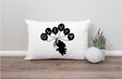 Custom Name Elephant Balloons Pillow, Personalized Gift for Baby, Baby Room Decor, Crib Decor, Personalized Baby Name Pillow, Baby Shower - Arria Home