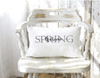 Welcome Spring Pillow, Spring Pillow, Custom Pillow Cover, Personalized Pillow, Housewarming Gift, Spring Gift, Spring Home Decor, Spring - Arria Home