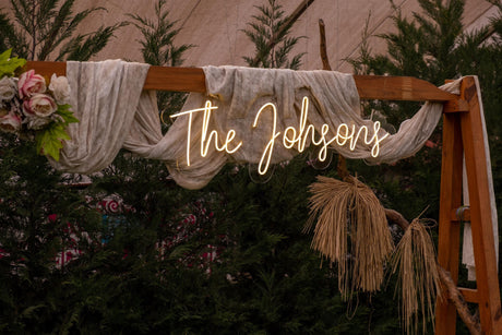 Personalized Engagement Neon Sign, Custom Neon Sign, Led Neon Sign, Engagement Decor, Wedding Sign, Name Neon Sign, Custom Neon Light, Decor - Arria Home