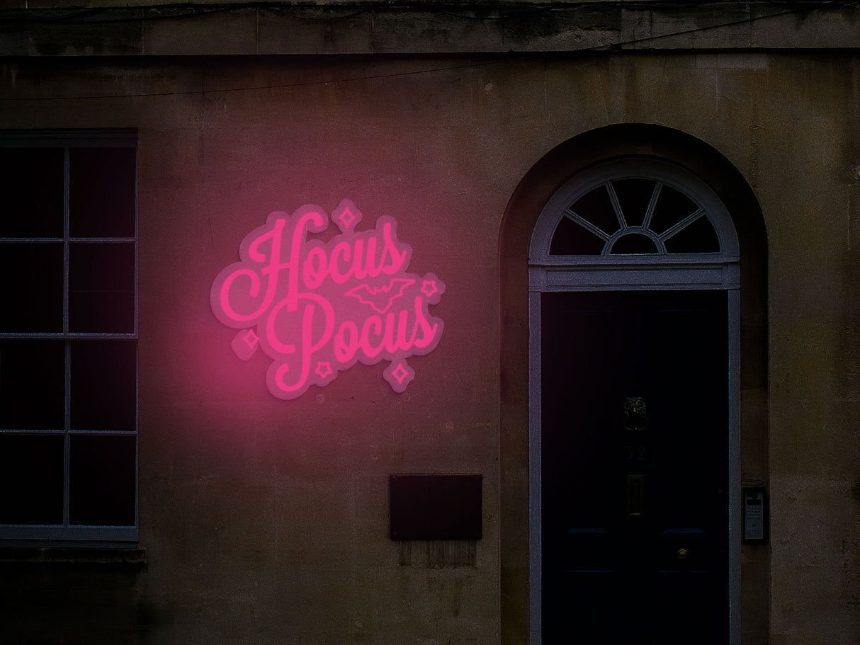 Halloween Signs, Trick or Treat Neon Sign, Spooky Neon Sign, Custom Halloween Sign, Hocus Pocus, Halloween Light, Fall Decorative Light - Arria Home