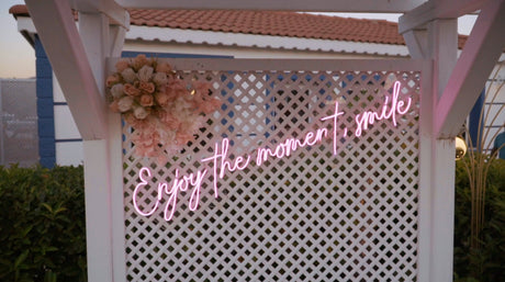 Custom Neon Sign, LED Neon Sign, Personalized Neon Light, Wedding, Bedroom, Birthday, Party, Anniversary, Engagement Decor, Decorative Light - Arria Home