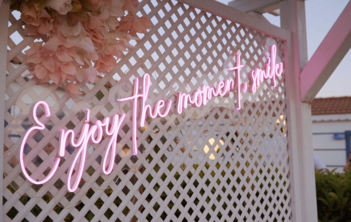 Custom Neon Sign, LED Neon Sign, Personalized Neon Light, Wedding, Bedroom, Birthday, Party, Anniversary, Engagement Decor, Decorative Light - Arria Home