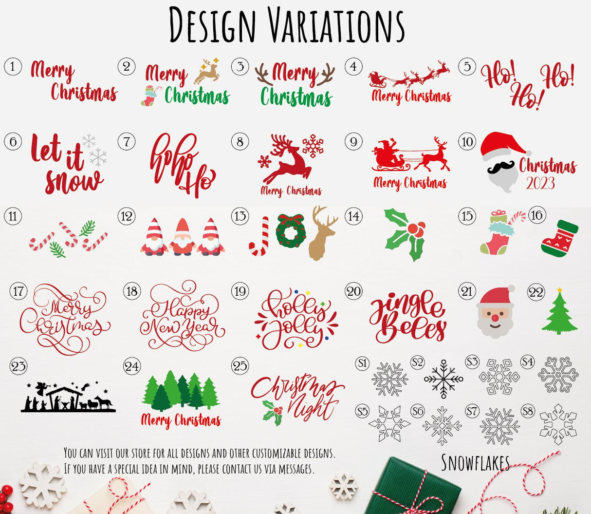 Christmas Stocking Punch Needle Embroidered Pillow, Christmas Decoration, Christmas Cane, Holly Berry, Merry Christmas, Christmas Gift - Arria Home