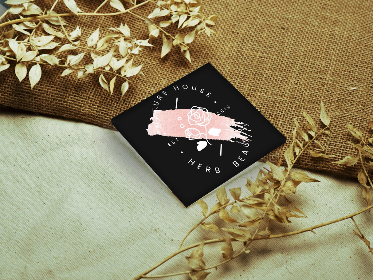 Custom Business Coaster, Personalized Acrylic Coaster Set, Gift for New Business Owners, Corporate Client Gift, Gift for Boss, Logo Coaster - Arria Home