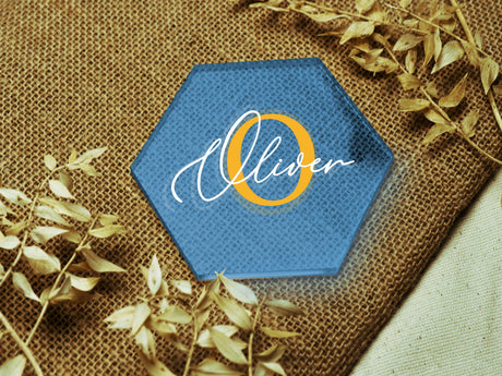 Custom Baby Shower Gift, Acrylic Coaster Set, Baby Shower Favors in Bulk, Boy Baby Shower Favors, Girl Baby Shower Ideas, Favors for Guests - Arria Home