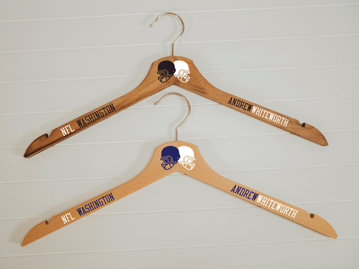 Lacrosse Team Jersey Hangers, Custom Lacrosse Gifts, SoftBall Team Gifts, Gifts From Lacrosse Mom, Personalized Hockey Jersey Hangers - Arria Home