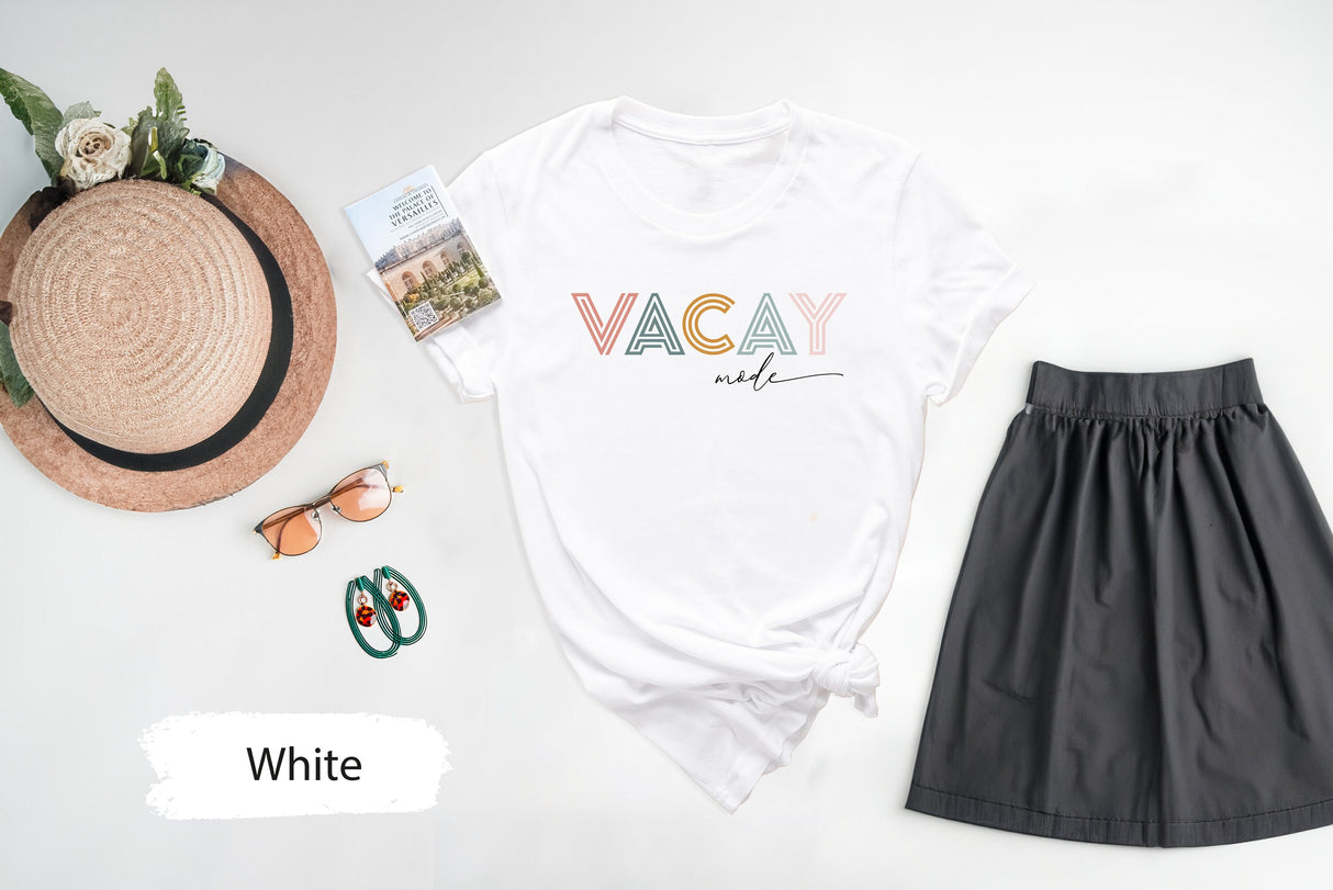 Vacay Mode Shirt, Vacay Mode TShirt, Vacay Shirt, Vacation Shirt, Traveler Gift, Travel Shirt, Adventure Shirt, Girls Trip Shirt