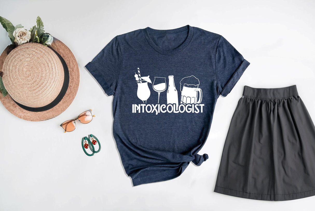 Funny Bartending T-Shirt, Bartender Shirt, Bartender Gift, Barista Shirt, Barmen Tee, Intoxicologist Shirt, Bartender T Shirt