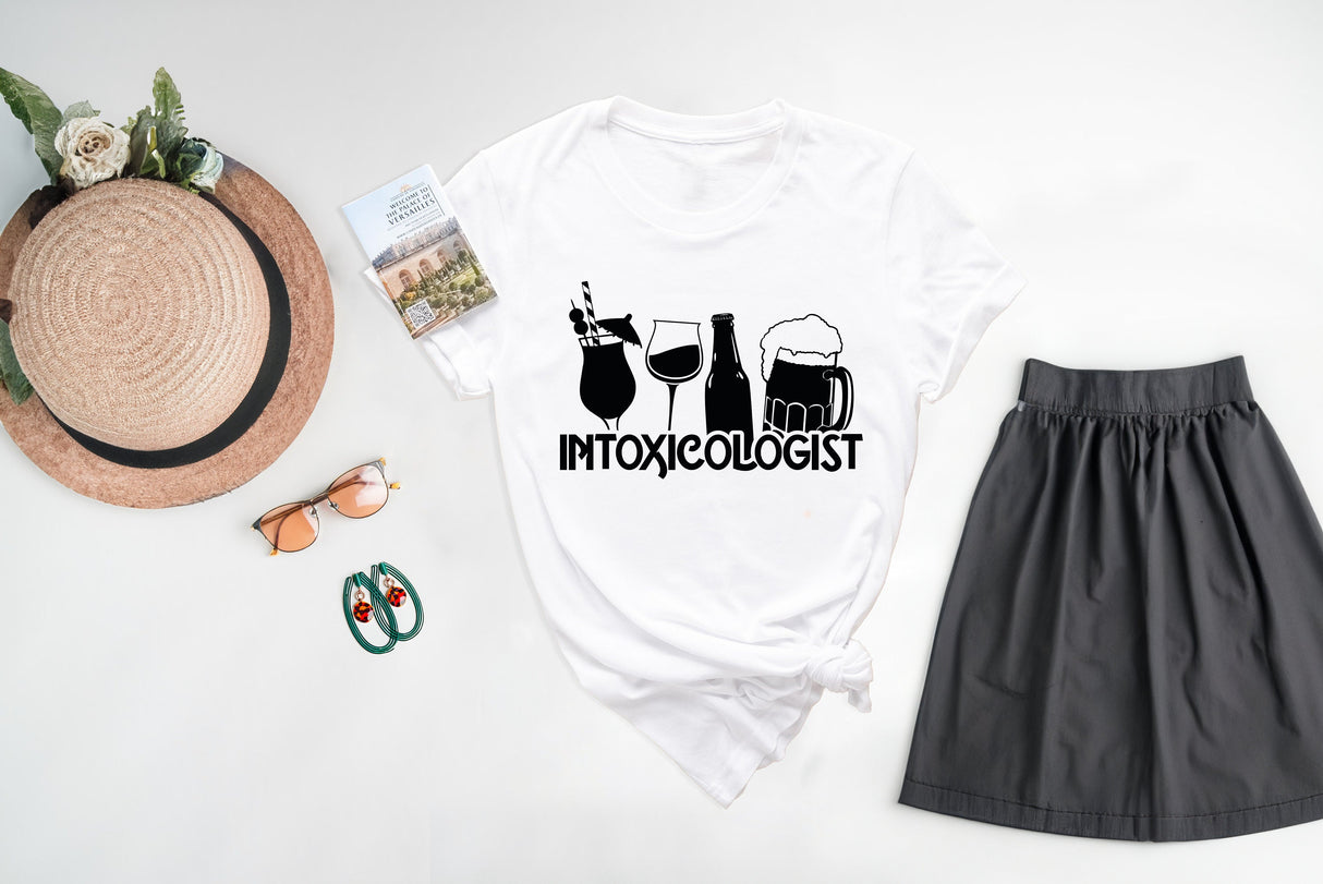 Funny Bartending T-Shirt, Bartender Shirt, Bartender Gift, Barista Shirt, Barmen Tee, Intoxicologist Shirt, Bartender T Shirt