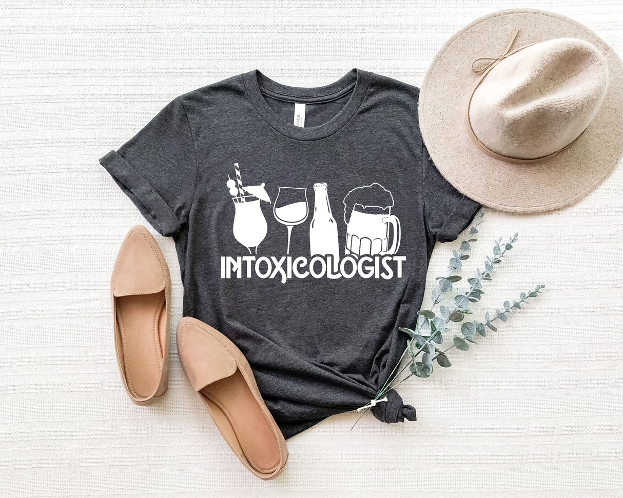 Funny Bartending T-Shirt, Bartender Shirt, Bartender Gift, Barista Shirt, Barmen Tee, Intoxicologist Shirt, Bartender T Shirt