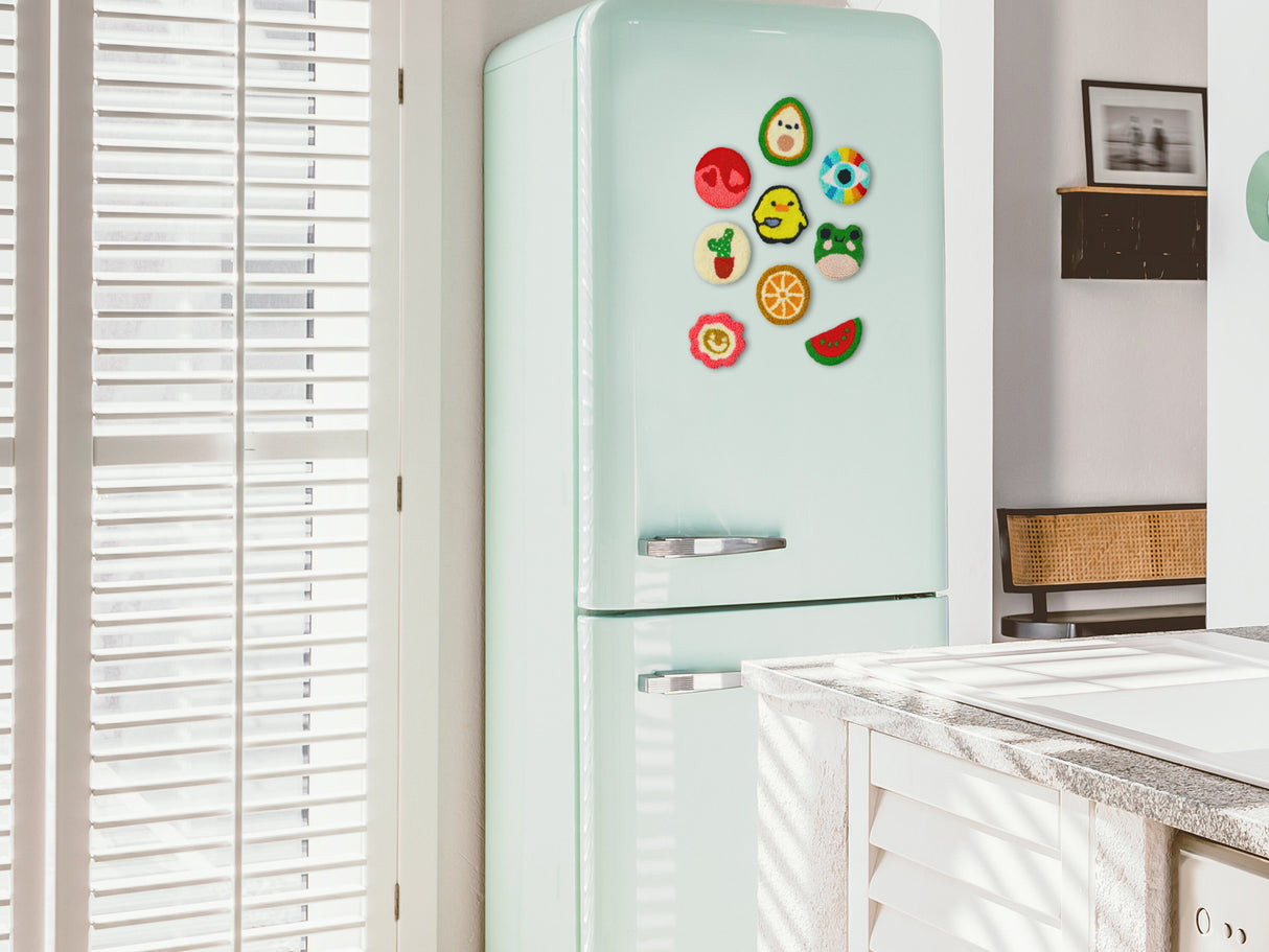 Notice Board Stationary Fridge Magnet, Embroidered Cute Magnet, Office, Custom Magnets, Kitchen Decor, Eclectic Home Decor, Funky Decor - Arria Home