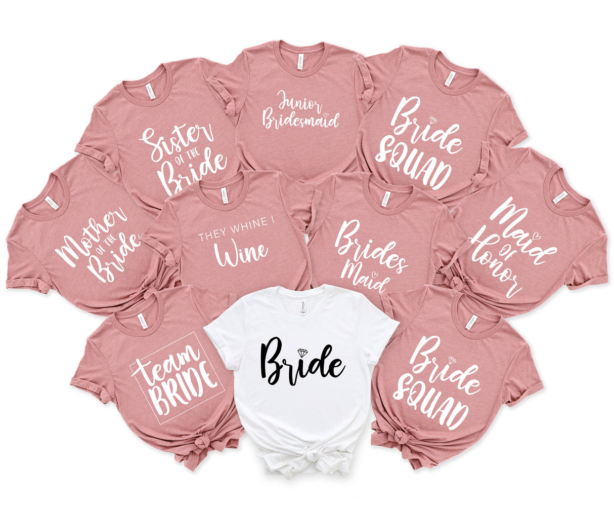 Team Bride Shirt, Bachelorette Party Shirts, Engagement Shirt, Bride Shirt, Bridesmaid Proposal Gift, Bachelorette Shirts, Wedding Party